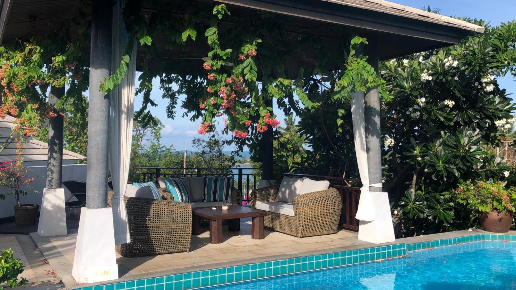 Samui Blu, Villa With Private Pool Choeng Mon Dış mekan fotoğraf