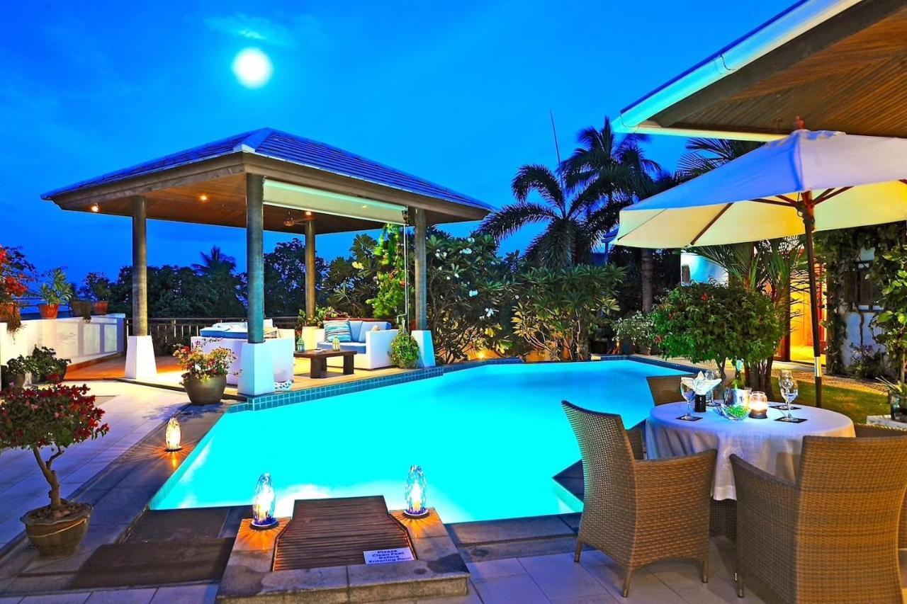 Samui Blu, Villa With Private Pool Choeng Mon Dış mekan fotoğraf